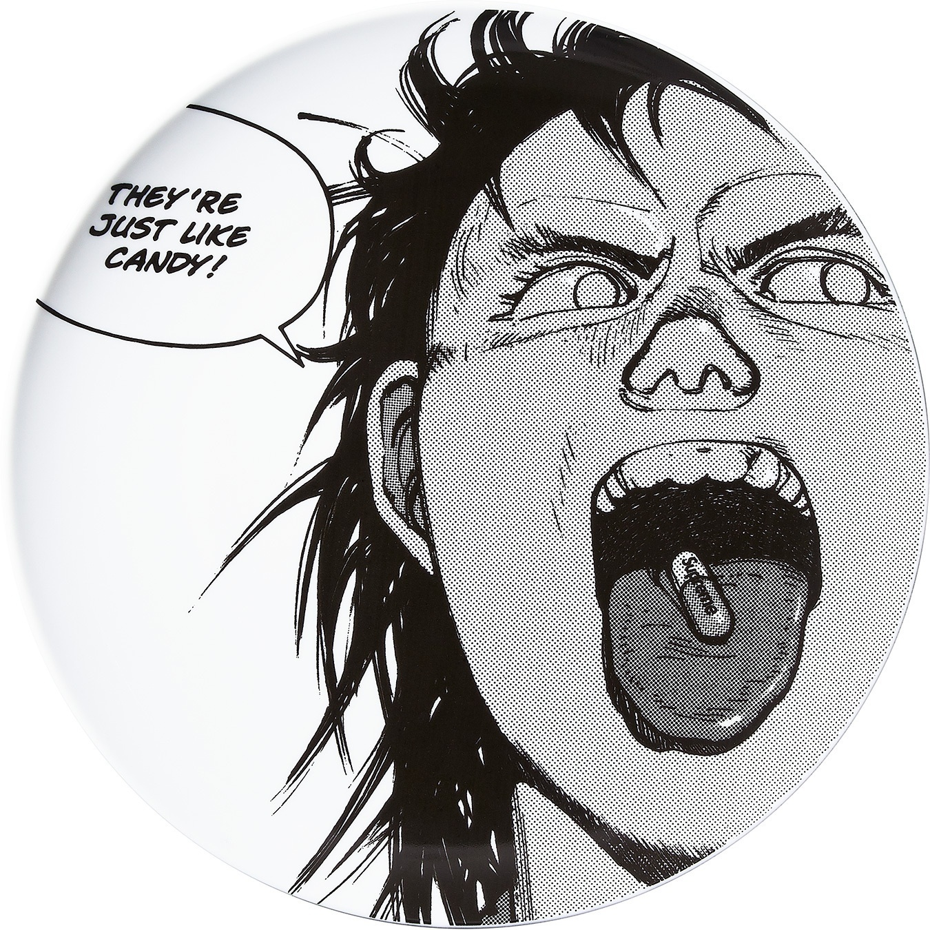 AKIRA/Supreme Pill Ceramic Plate view 2